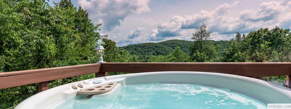 beatiful hot tub views